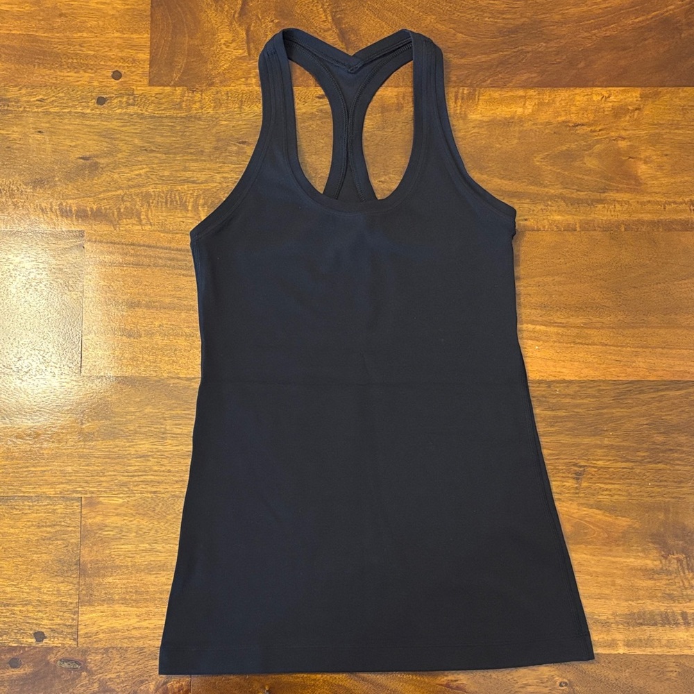 lululemon athletica Black Align Racerback Tank Top